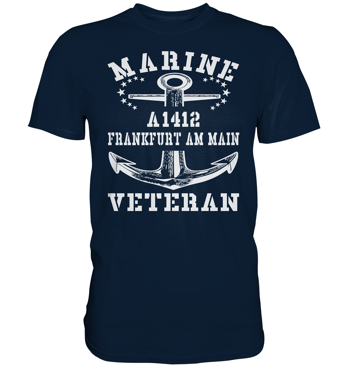 EGV A1412 FRANKFURT AM MAIN Marine Veteran - Premium Shirt