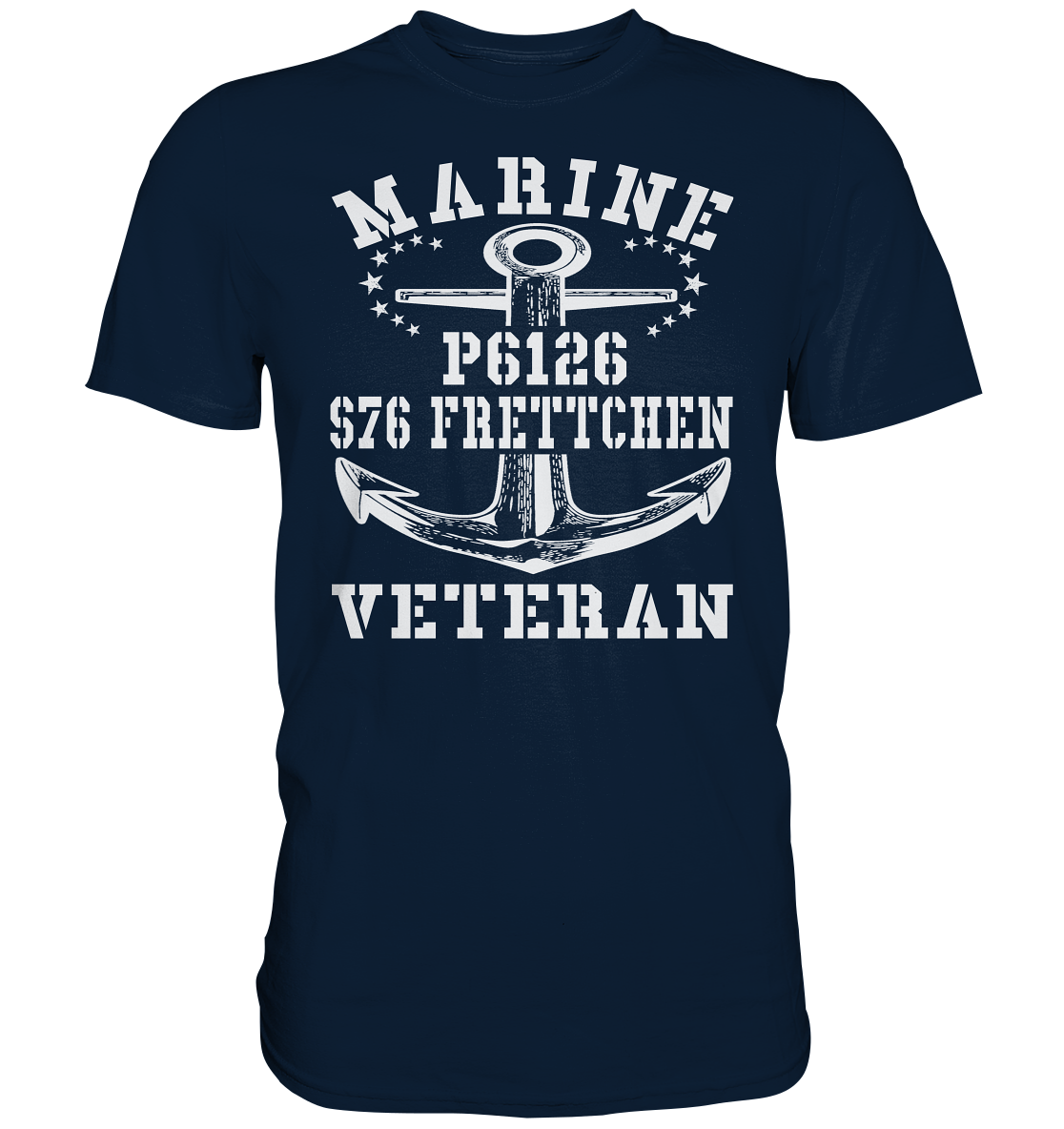 FK-Schnellboot P6126 FRETTCHEN Marine Veteran - Premium Shirt