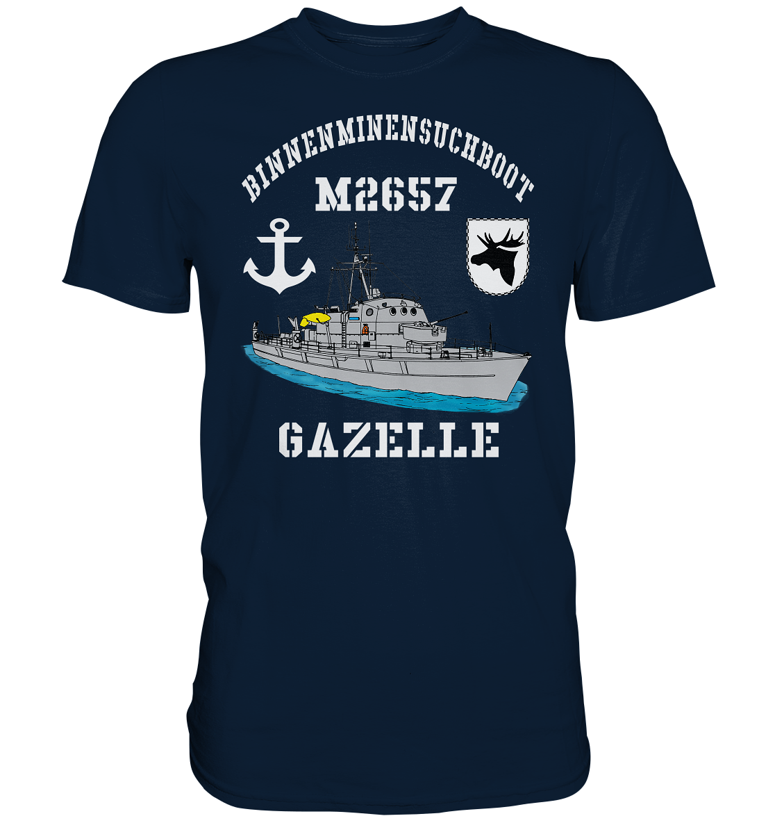 BIMI M2657 GAZELLE 3.MSG Anker - Premium Shirt