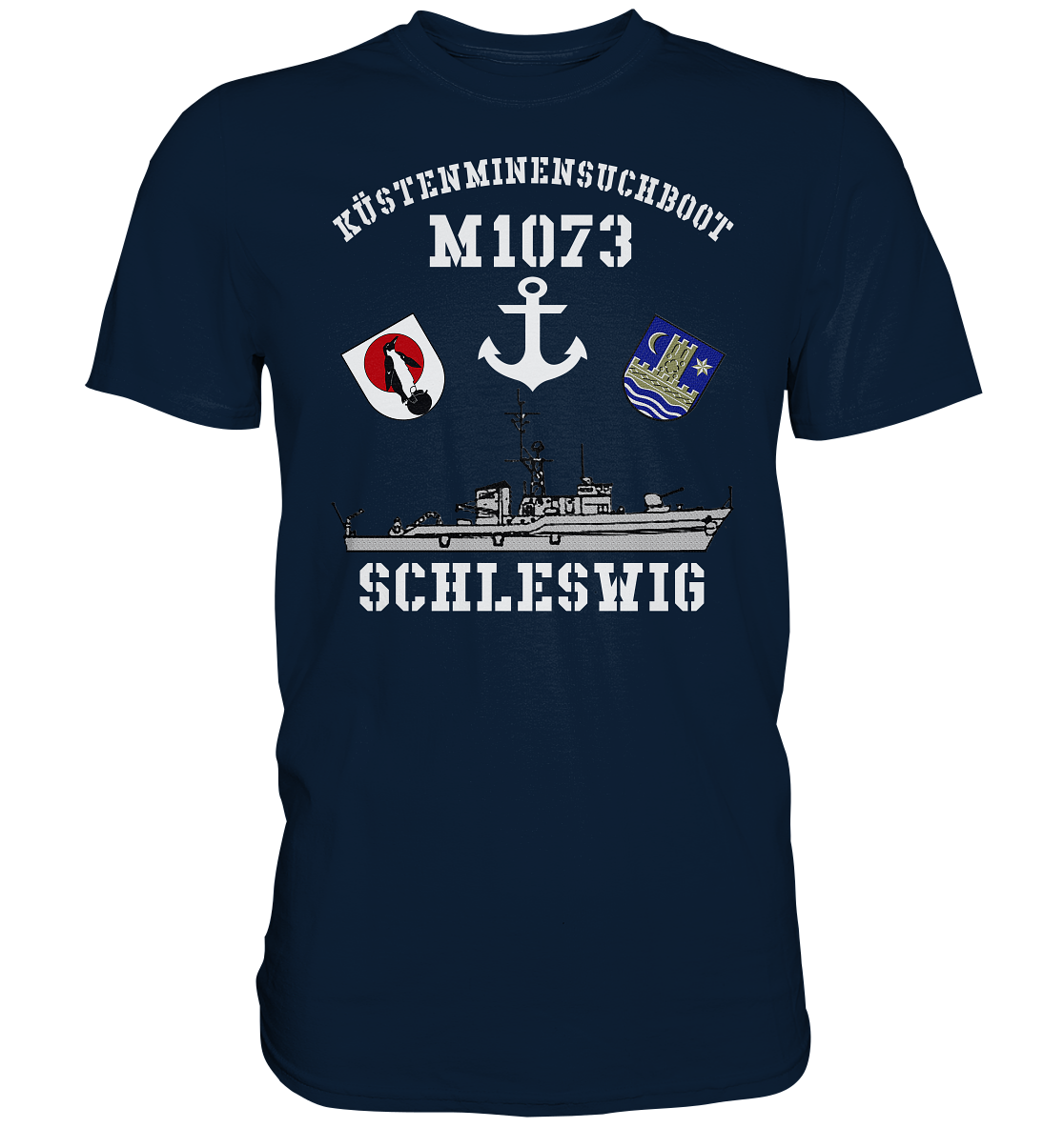 KM-Boot M1073 SCHLESWIG Anker - Premium Shirt