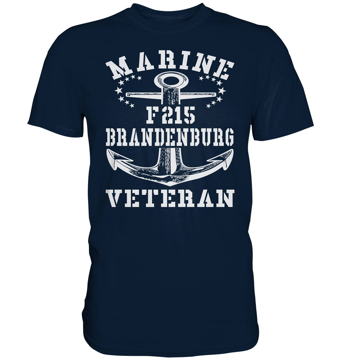 Fregatte F215 BRANDENBURG Marine Veteran - Premium Shirt
