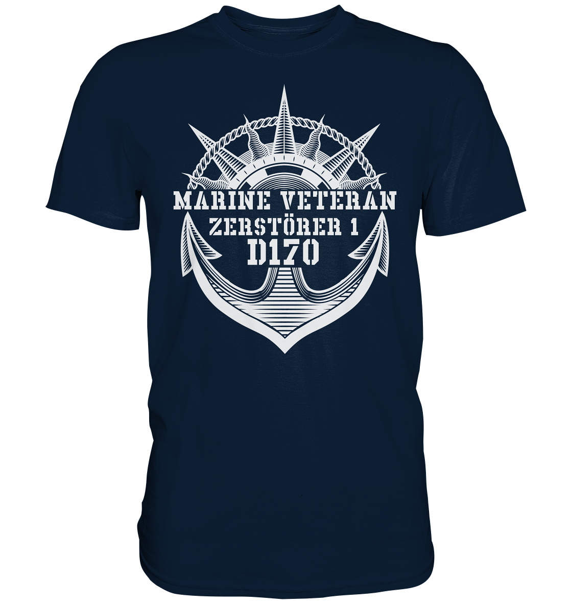 MARINE VETERAN D170 ZERSTÖRER 1 - Premium Shirt