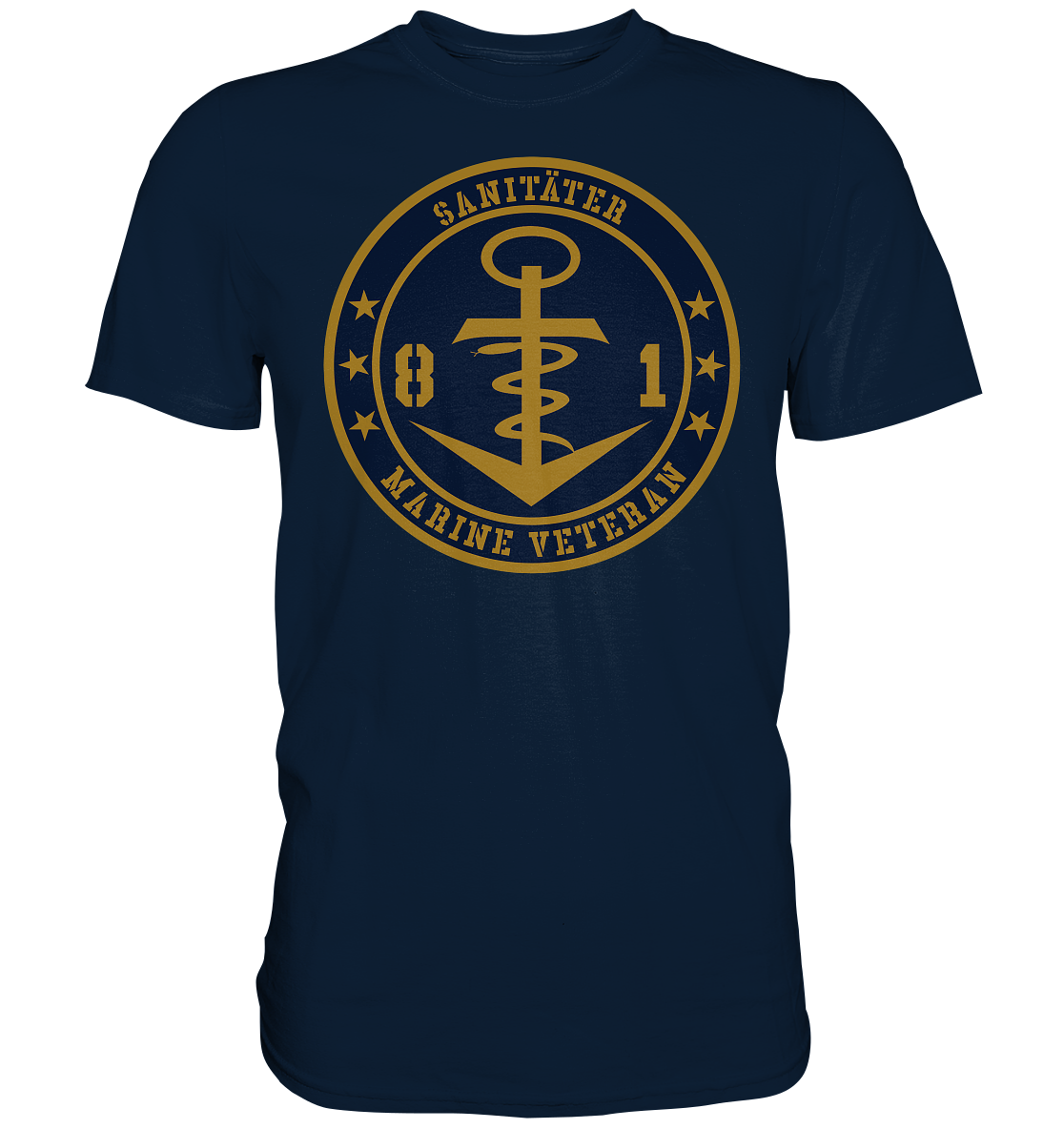 Marine Veteran 81er SANITÄTER - Premium Shirt