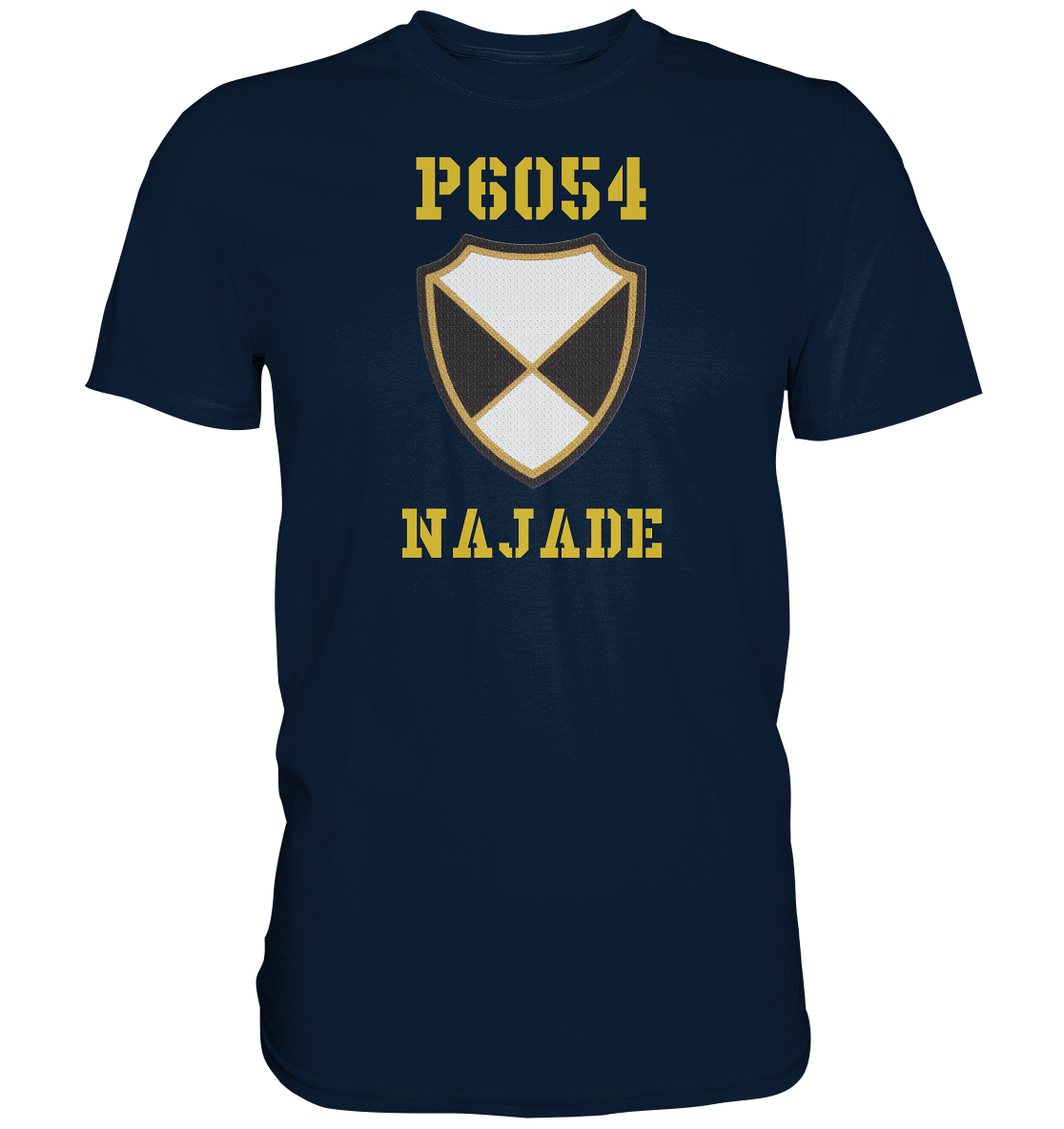 P6054 NAJADE Wappen - Premium Shirt