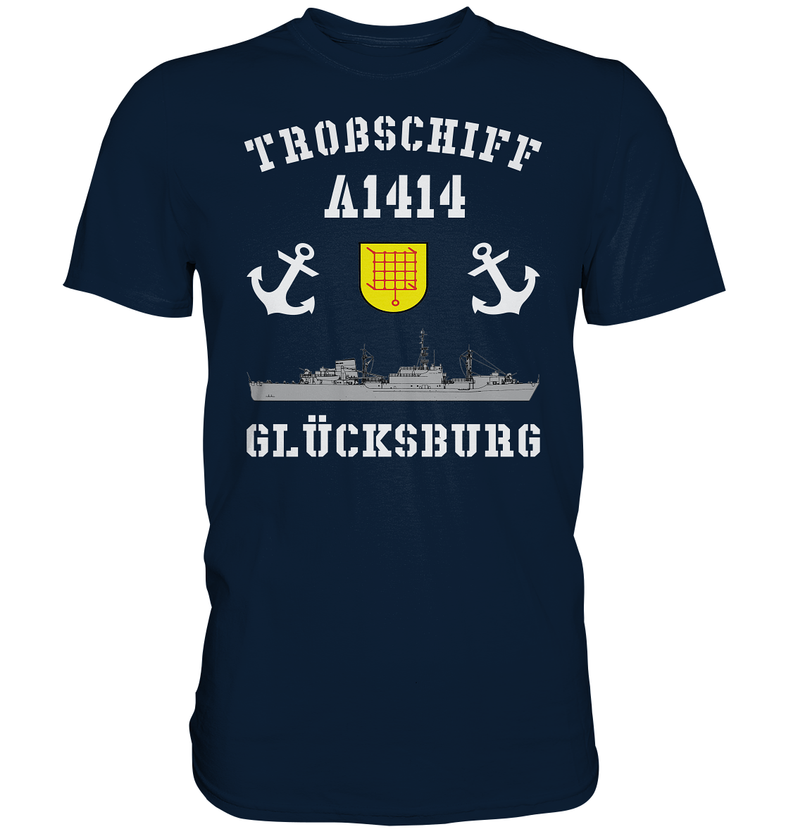 Troßschiff A1414 GLÜCKSBURG - Premium Shirt