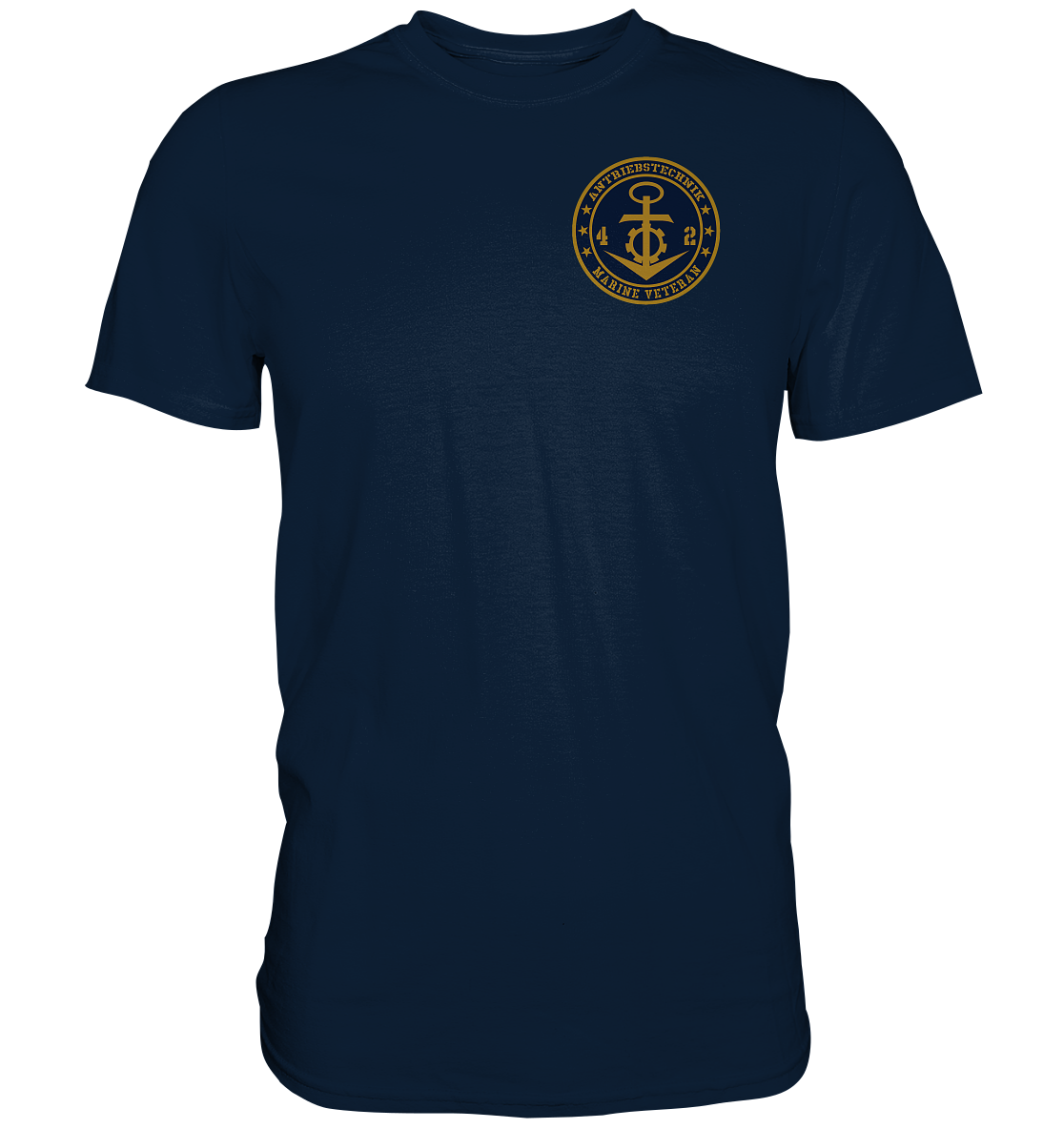 Marine Veteran 42er ANTRIEBSTECHNIK Brustlogo - Premium Shirt