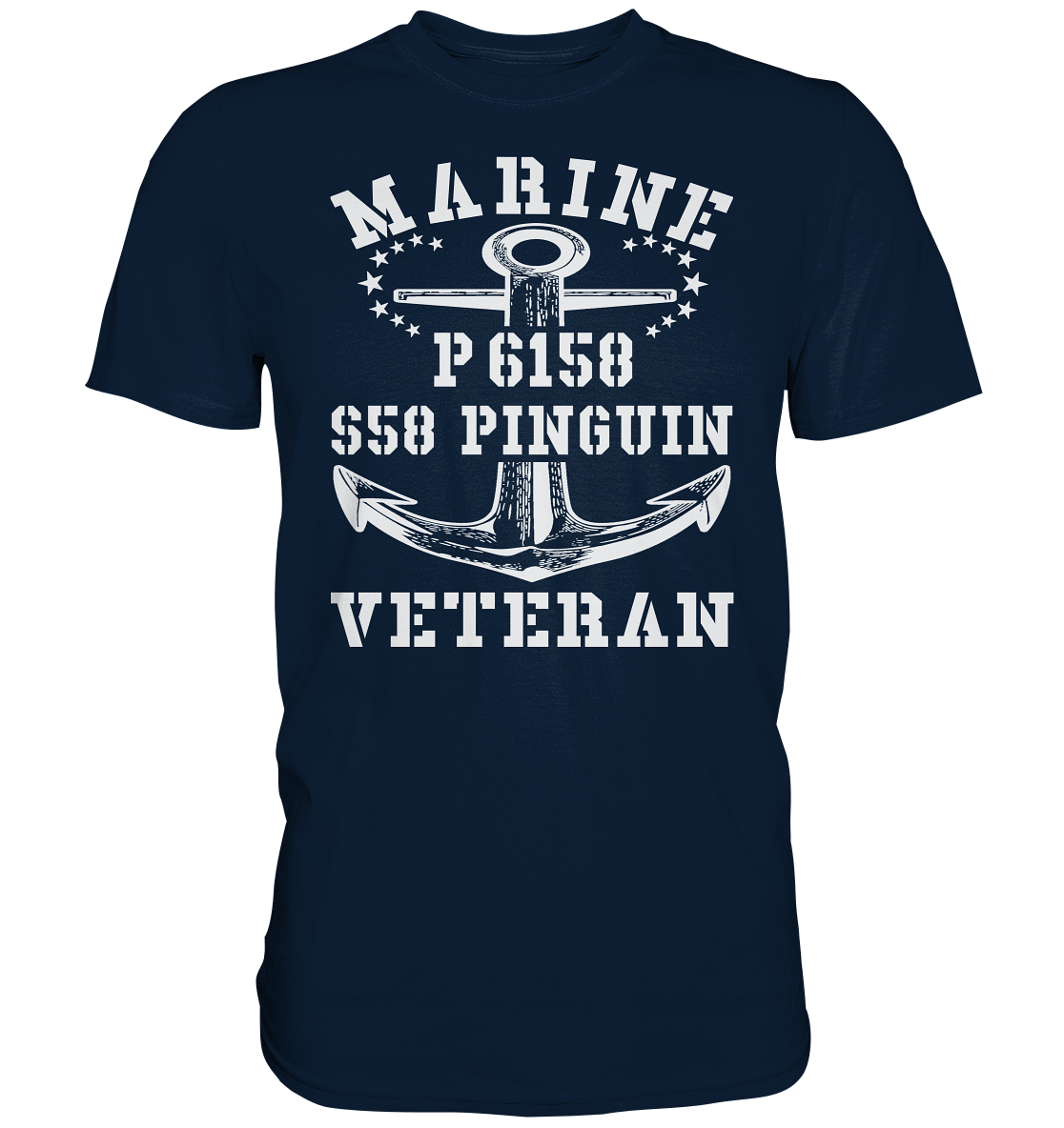 P6158 S58 PINGUIN Marine Veteran - Premium Shirt