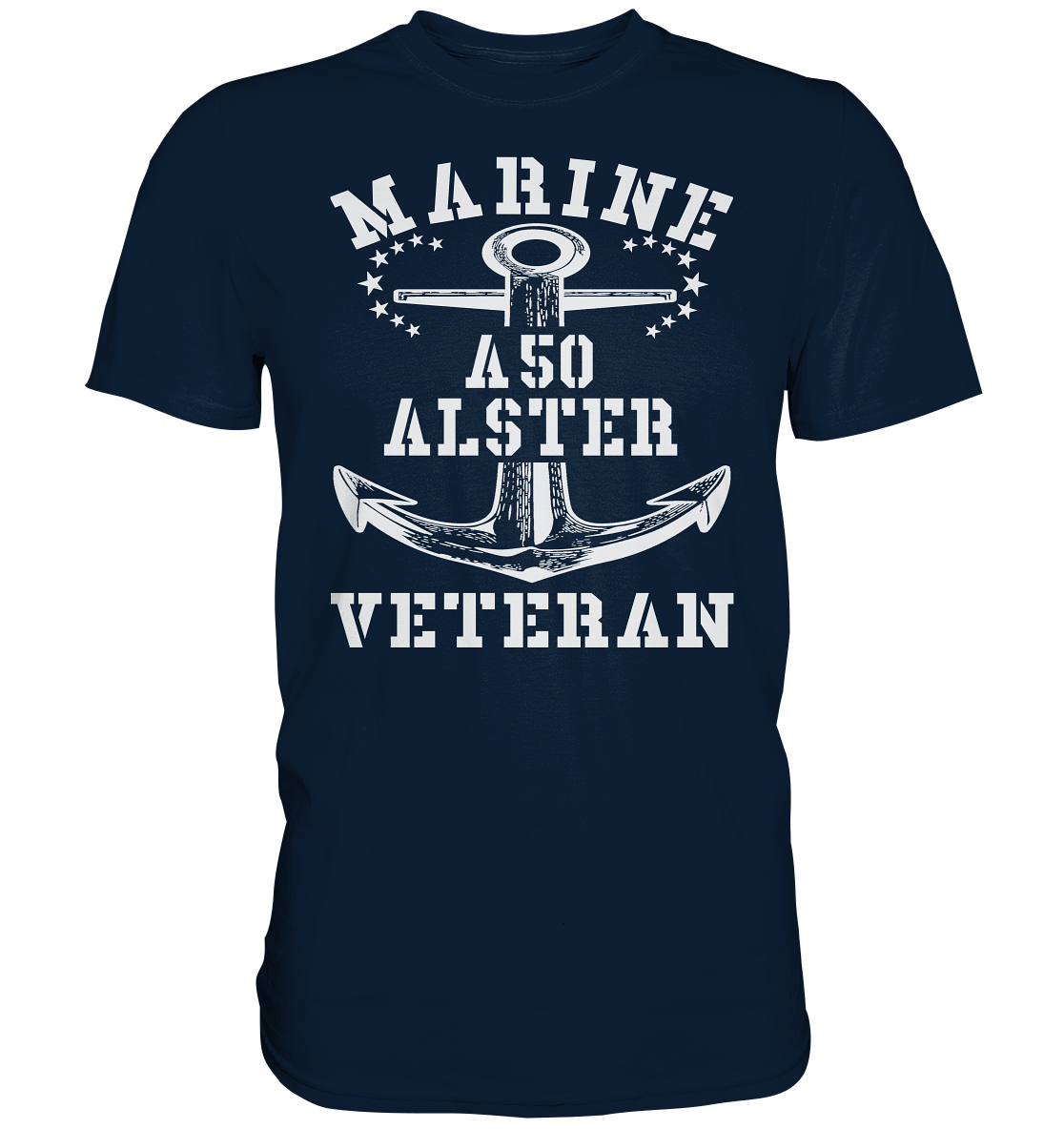 FD-Boot A50 ALSTER Marine Veteran - Premium Shirt