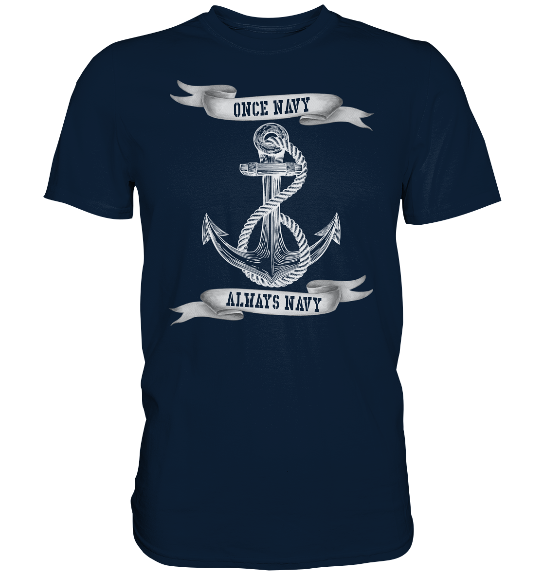 ANKER once Navy - always Navy - Premium Shirt