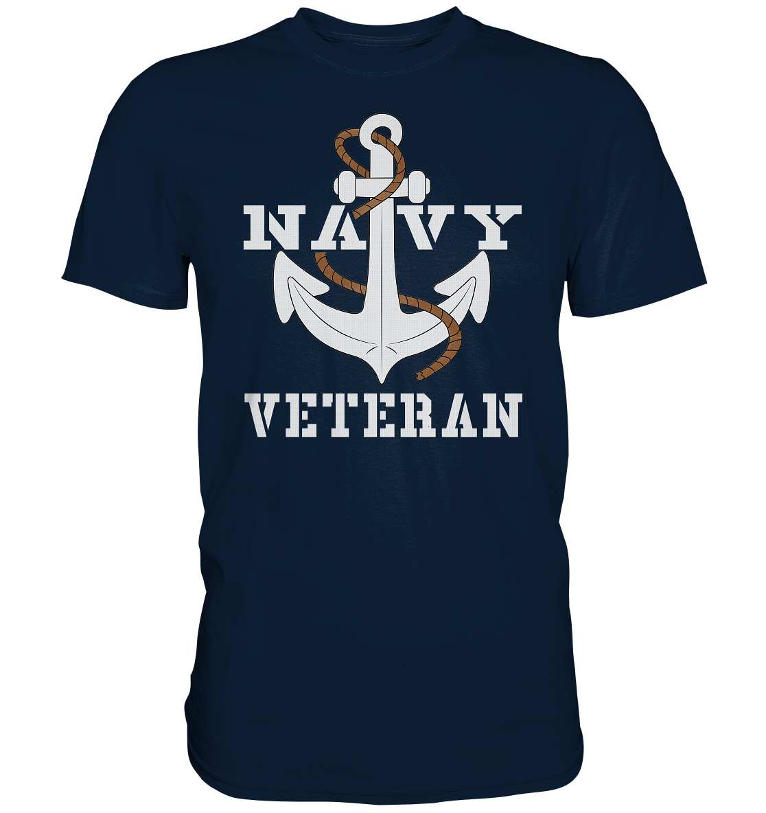 Navy Veteran Anker - Premium Shirt