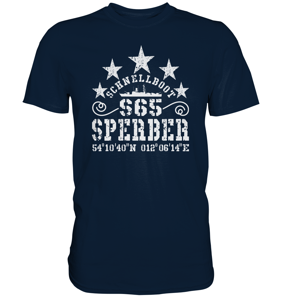 Schnellboot S65 SPERBER - Premium Shirt