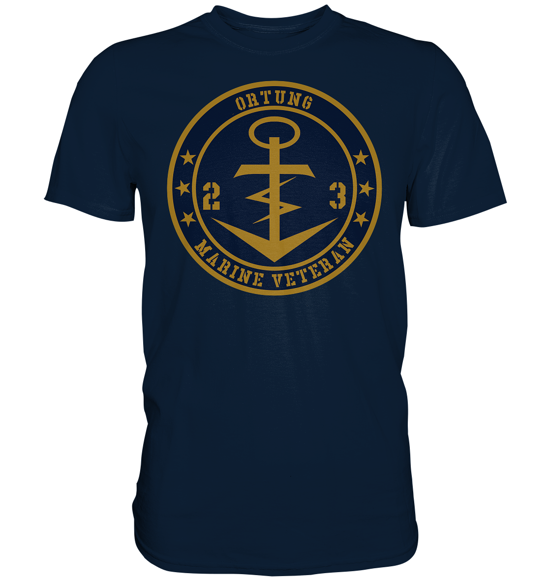 Marine Veteran 23er ORTUNG - Premium Shirt