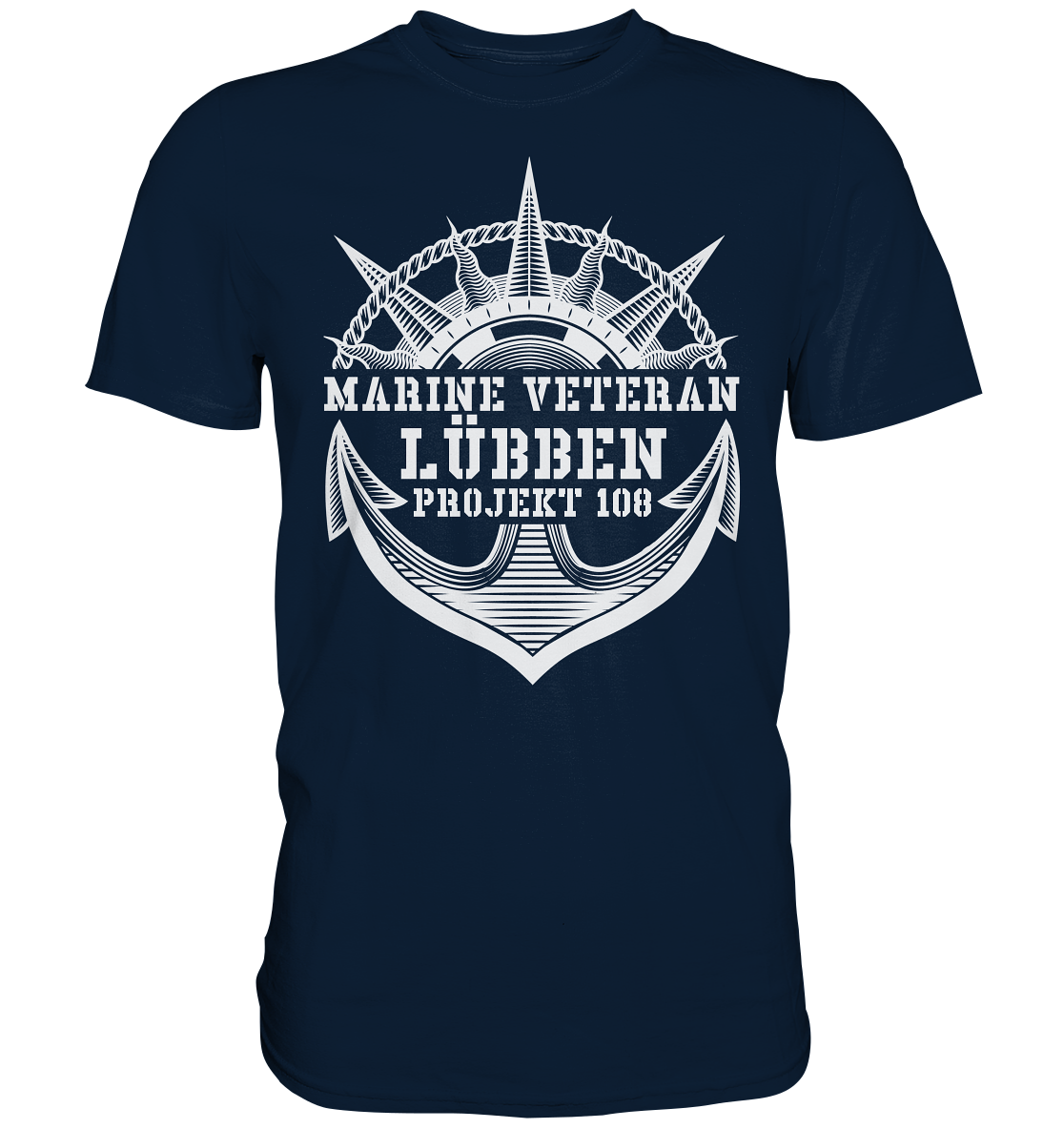 Projekt 108 LÜBBEN Marine Veteran - Premium Shirt