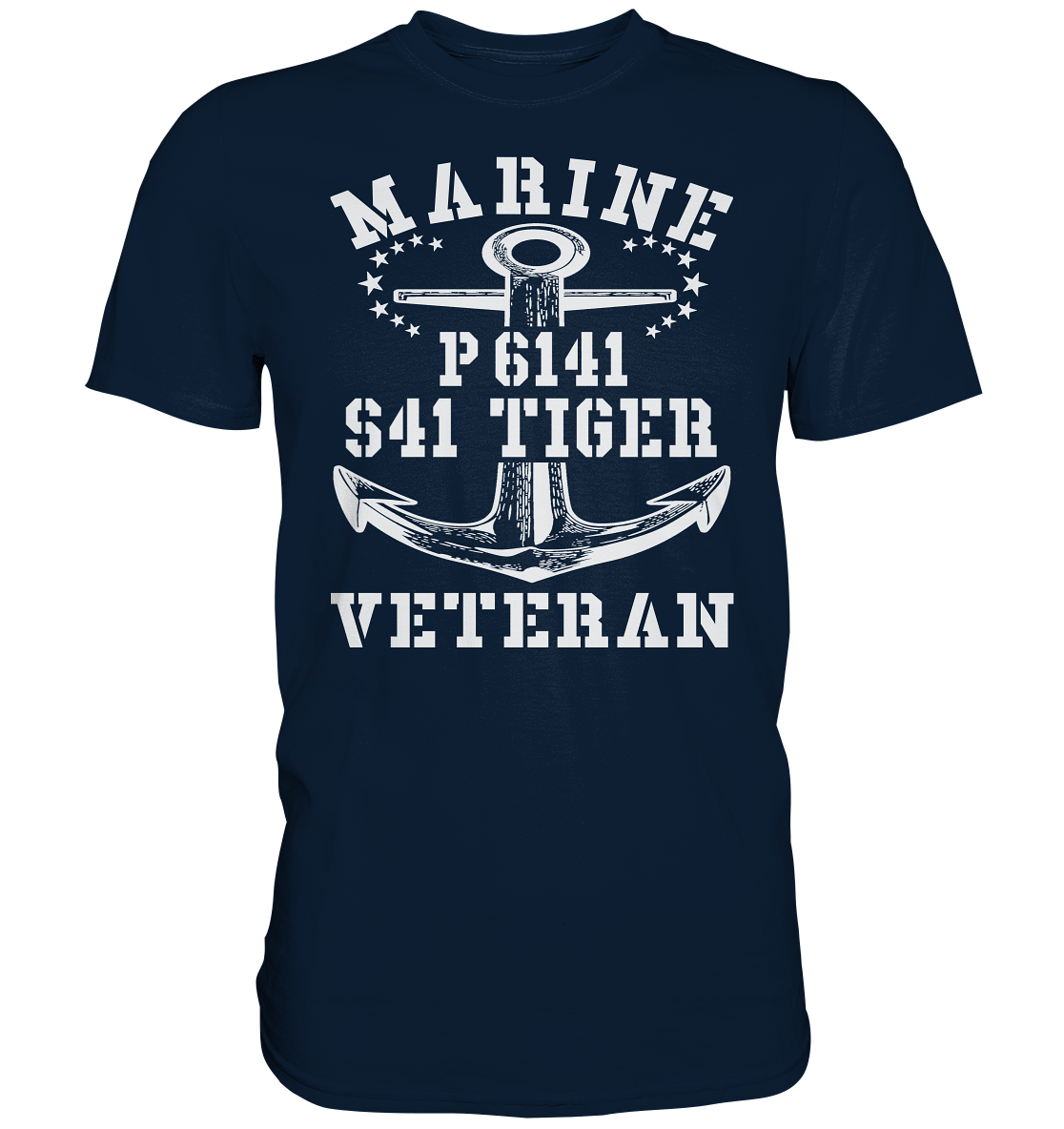 P6141 S41 TIGER Marine Veteran - Premium Shirt