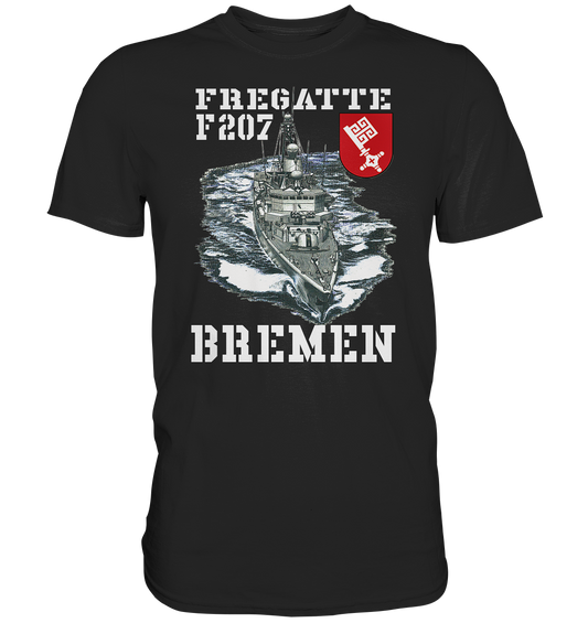 Fregatte F207 BREMEN - Premium Shirt