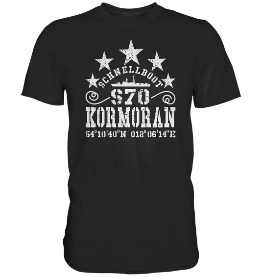 Schnellboot S70 KORMORAN - Premium Shirt