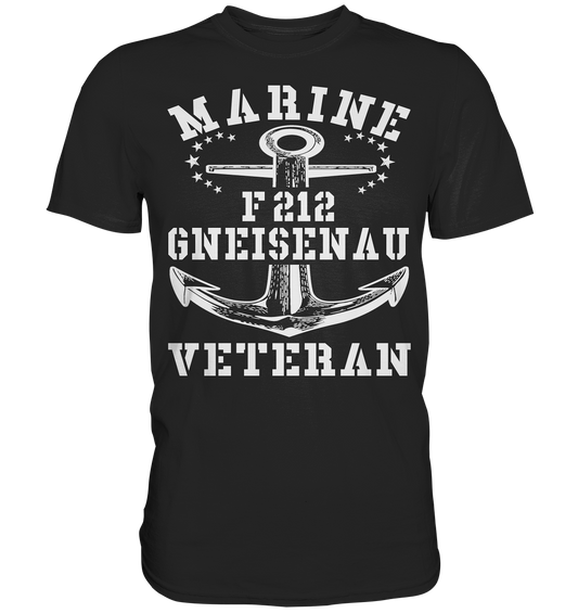 Schulfregatte F212 GNEISENAU - Premium Shirt