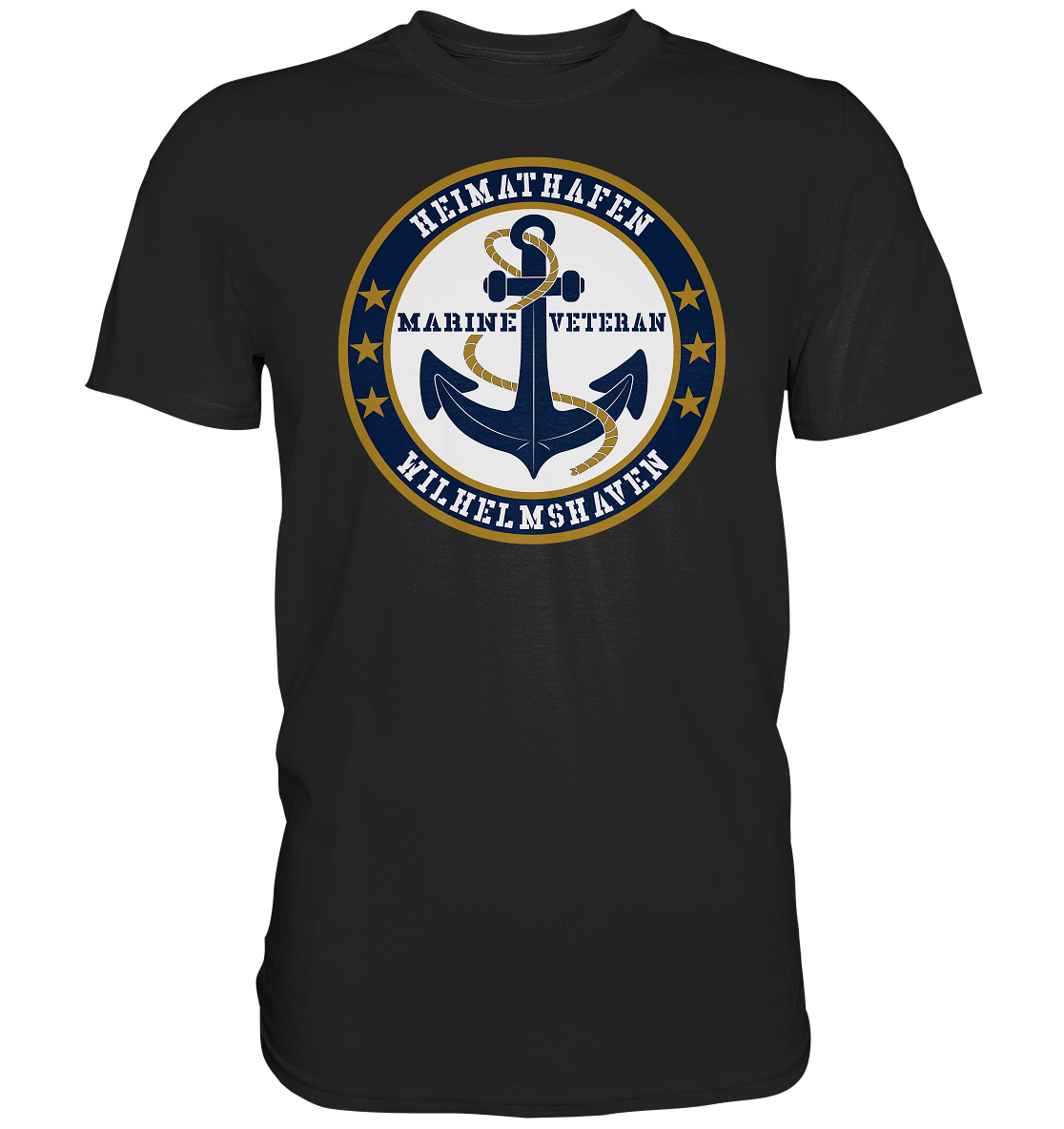 Marine Veteran Heimathafen WILHELMSHAVEN - Premium Shirt