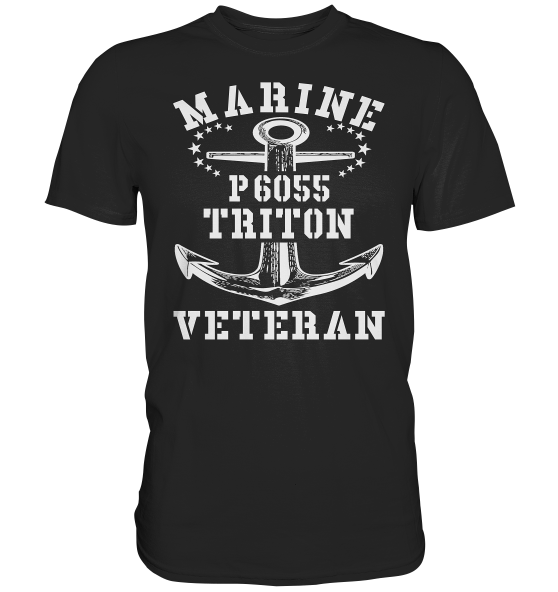 U-Jagdboot P6055 TRITON Marine Veteran - Premium Shirt