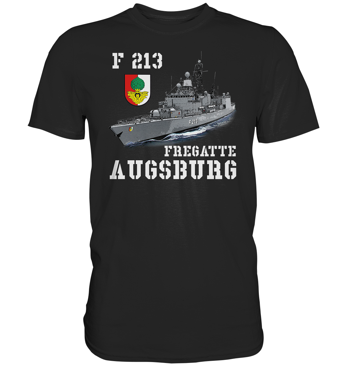 F213 Fregatte AUGSBURG - Premium Shirt