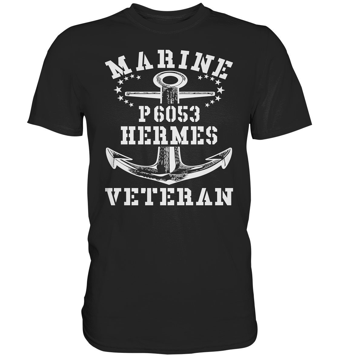 U-Jagdboot P6053 HERMES Marine Veteran - Premium Shirt