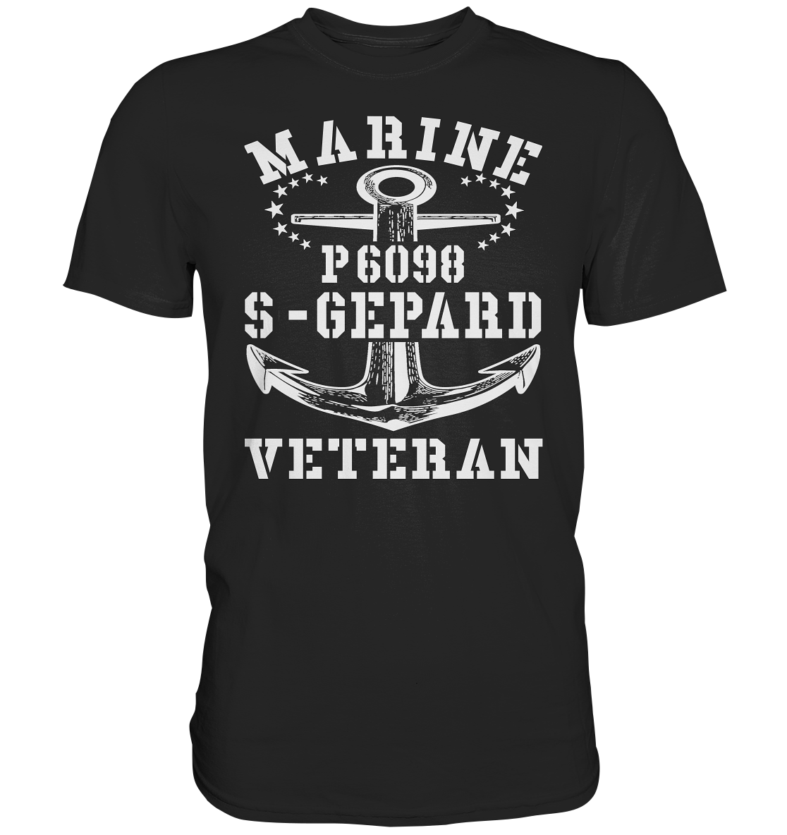 P6098 S-GEPARD Marine Veteran - Premium Shirt