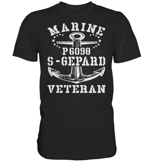 P6098 S-GEPARD Marine Veteran - Premium Shirt