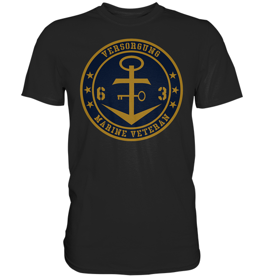 Marine Veteran 63er VERSORGUNG - Premium Shirt