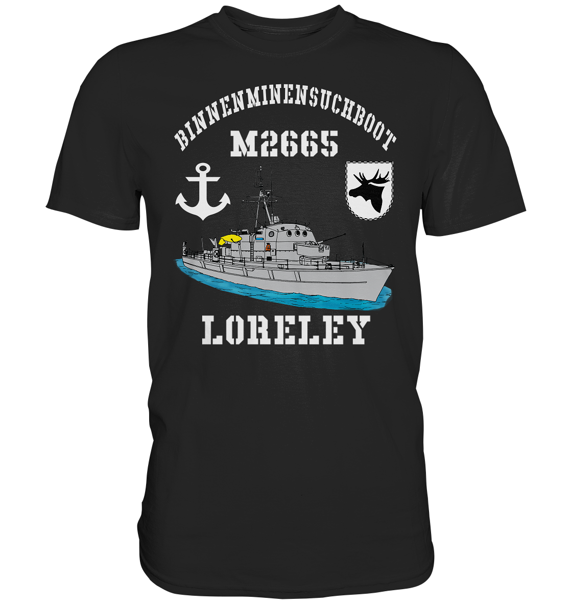 BiMi M2665 LORELEY 3.MSG Anker - Premium Shirt