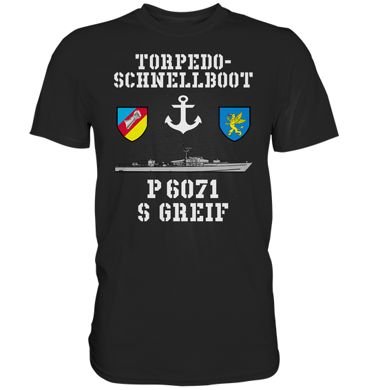 Torpedo-Schnellboot P6071 GREIF - Premium Shirt