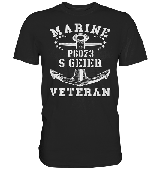 P6073 S GEIER Marine Veteran - Premium Shirt