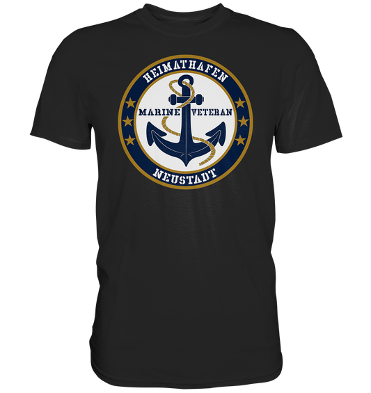Marine Veteran Heimathafen NEUSTADT - Premium Shirt