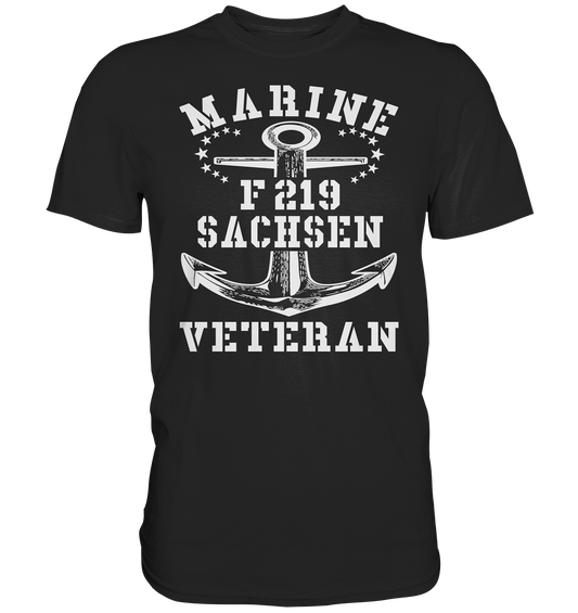 Fregatte F219 SACHSEN Marine Veteran - Premium Shirt
