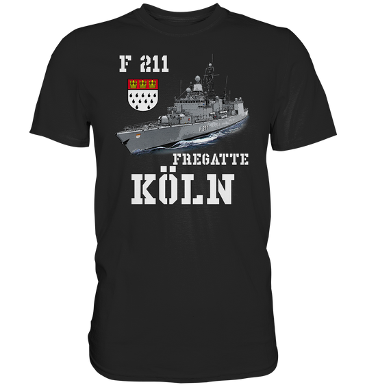 F211 Fregatte KÖLN - Premium Shirt