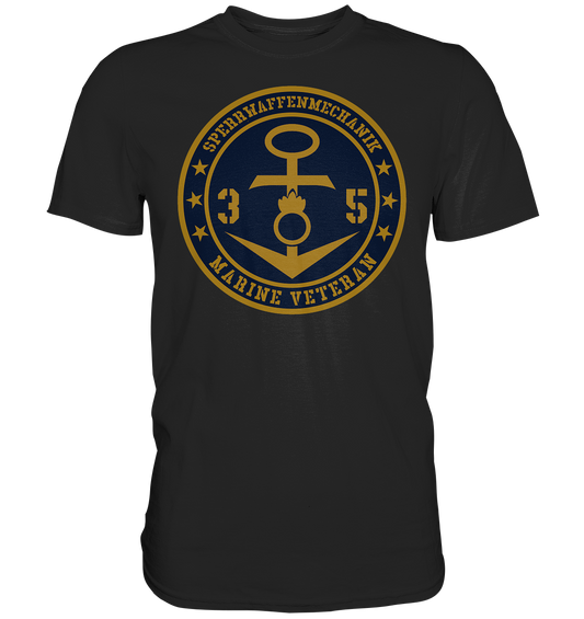 Marine Veteran 35er SPERRWAFFENMECHANIK - Premium Shirt