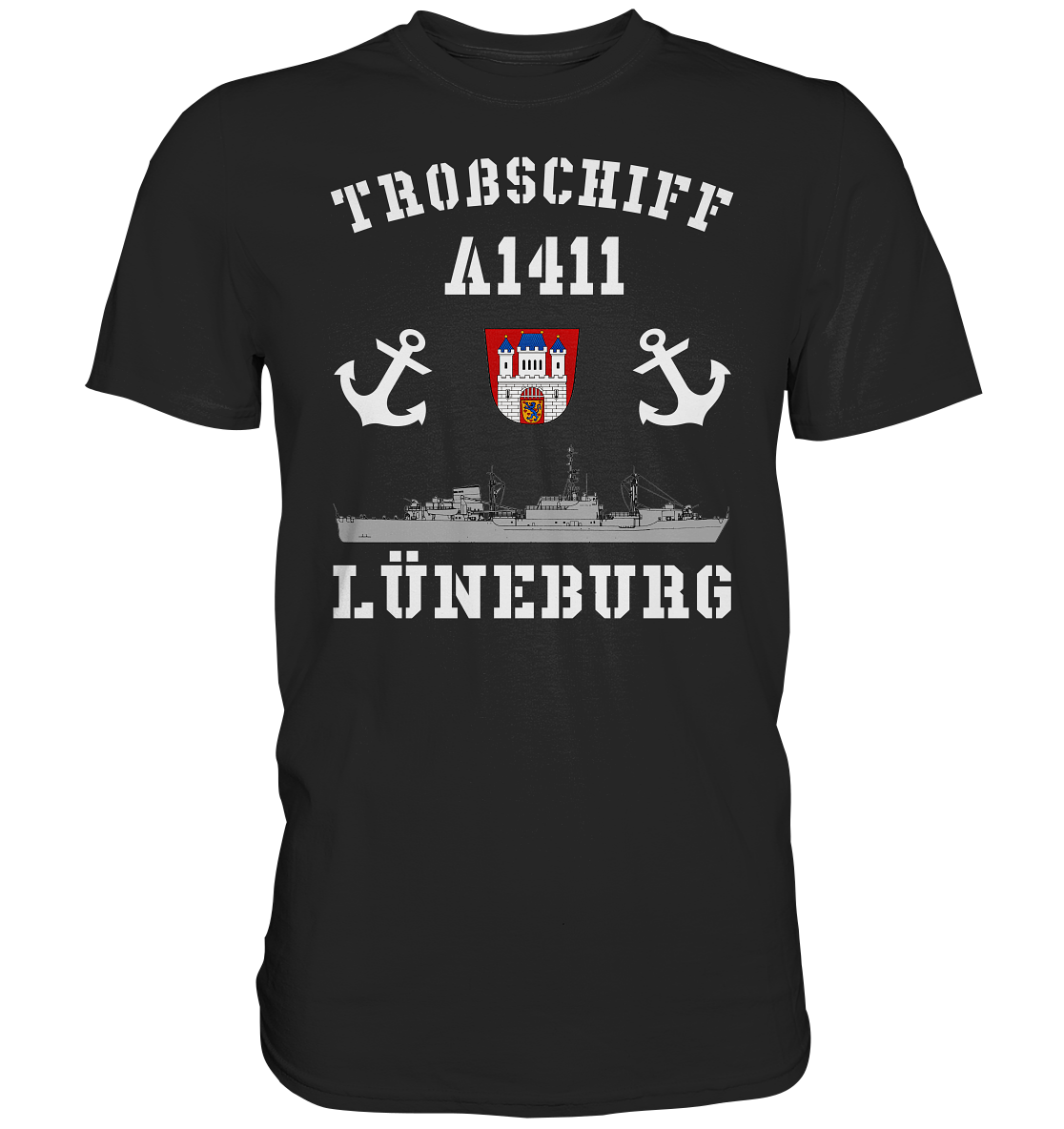 Troßschiff A1411 LÜNEBURG - Premium Shirt