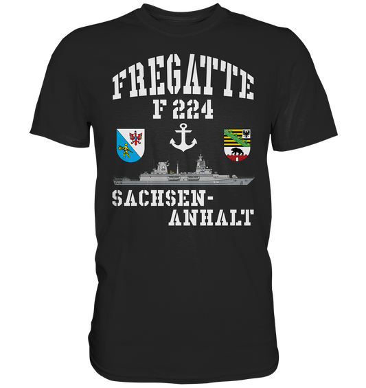 Fregatte F224 SACHSEN-ANHALT Anker - Premium Shirt