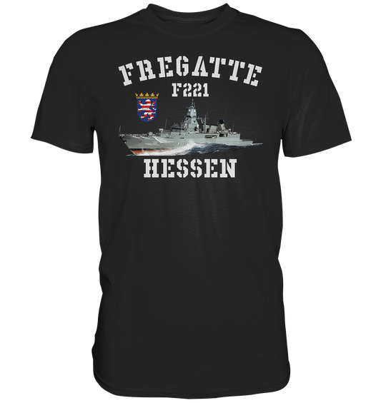 F221 Fregatte HESSEN - Premium Shirt