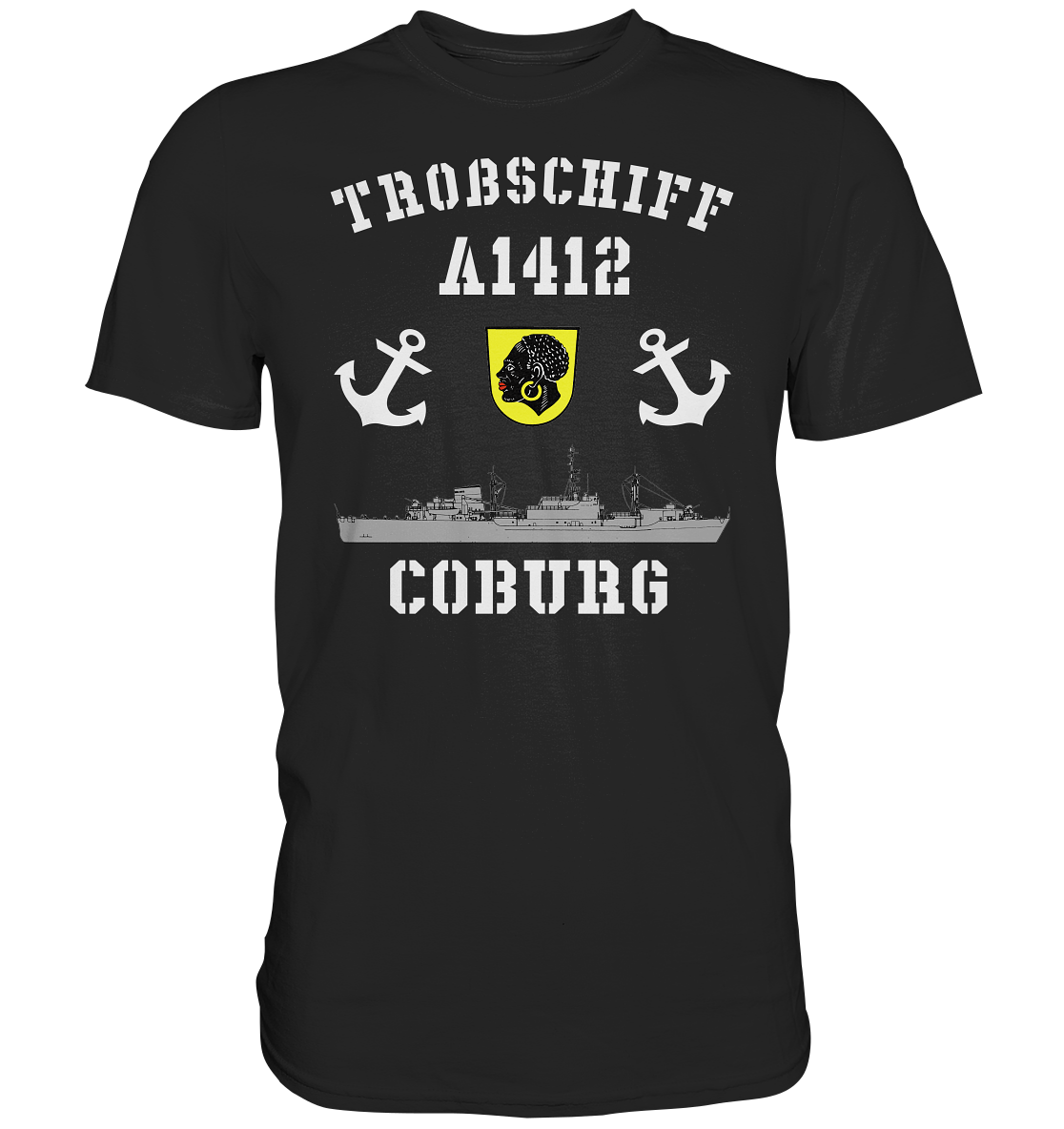 Troßschiff A1412 COBURG - Premium Shirt