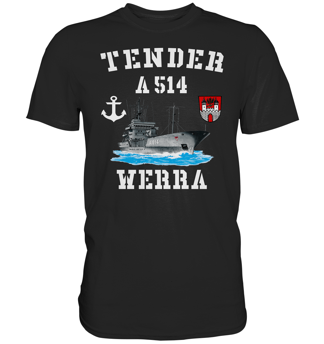 Tender A514 WERRA Anker - Premium Shirt