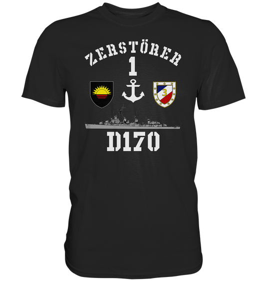 D170 ZERSTÖRER 1 Anker - Premium Shirt