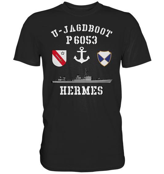 U-Jagdboot P6053 HERMES Anker - Premium Shirt