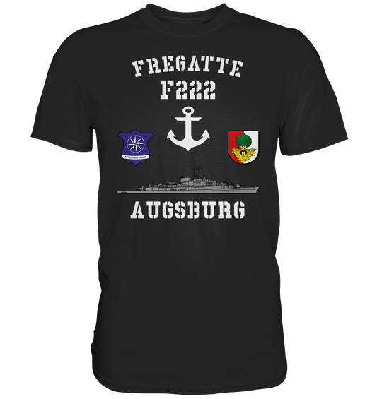 Fregatte F222 AUGSBURG Anker - Premium Shirt