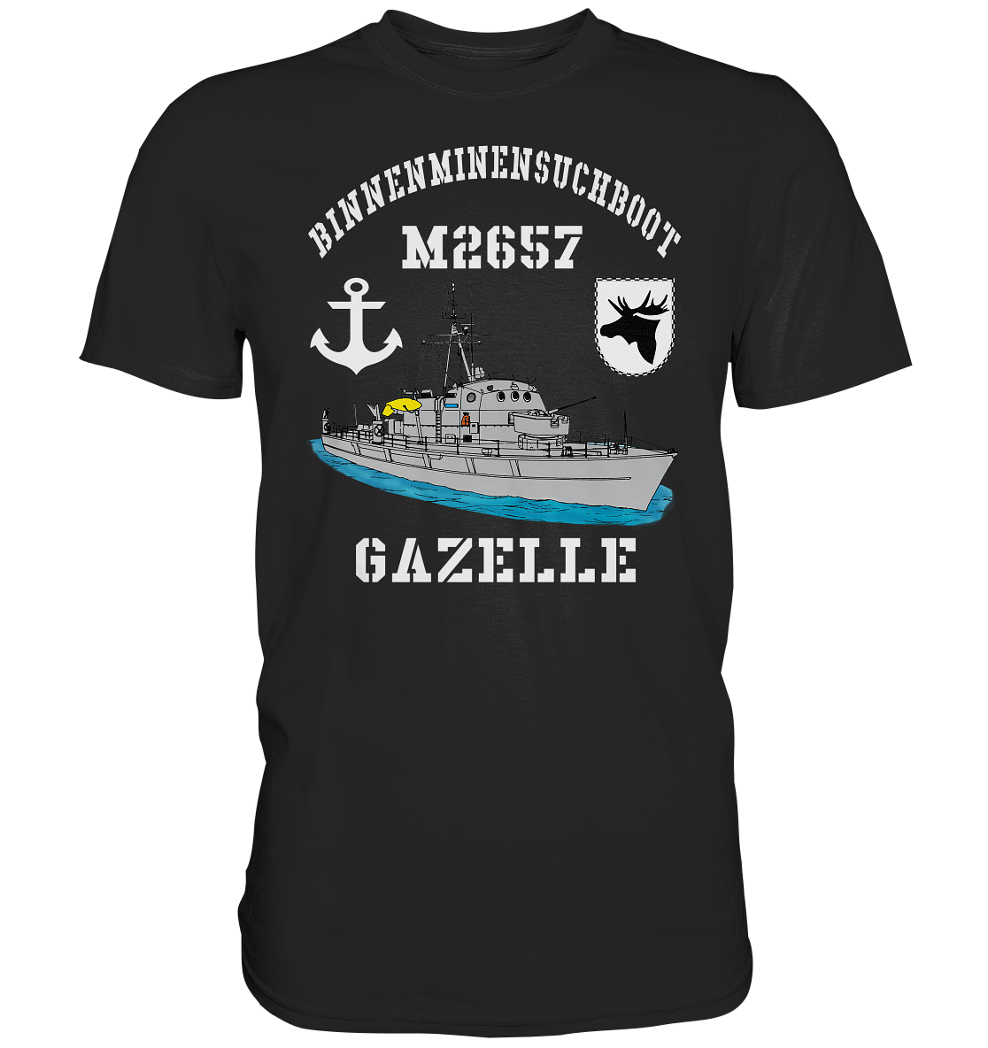 BIMI M2657 GAZELLE 3.MSG Anker - Premium Shirt