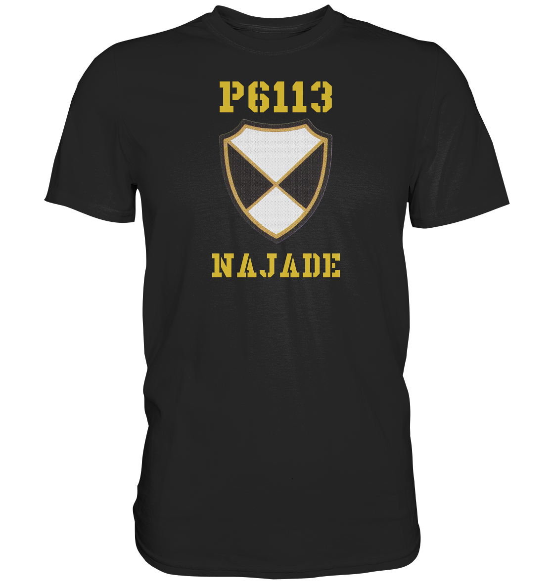 P6113 NAJADE Wappen - Premium Shirt