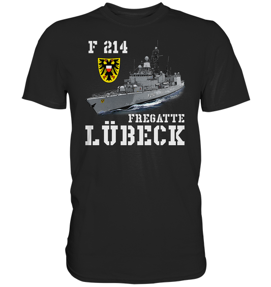 F214 Fregatte LÜBECK - Premium Shirt
