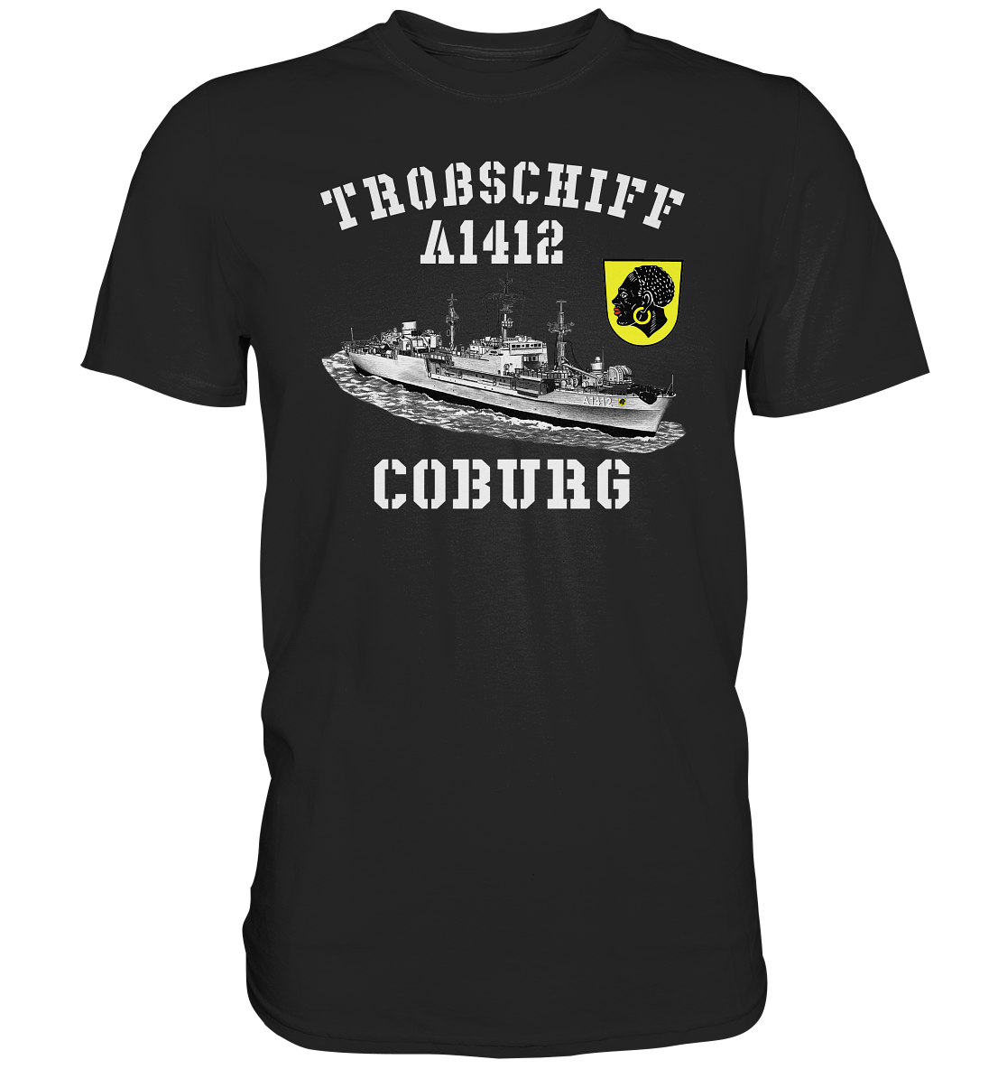 Troßschiff A1412 COBURG - Premium Shirt