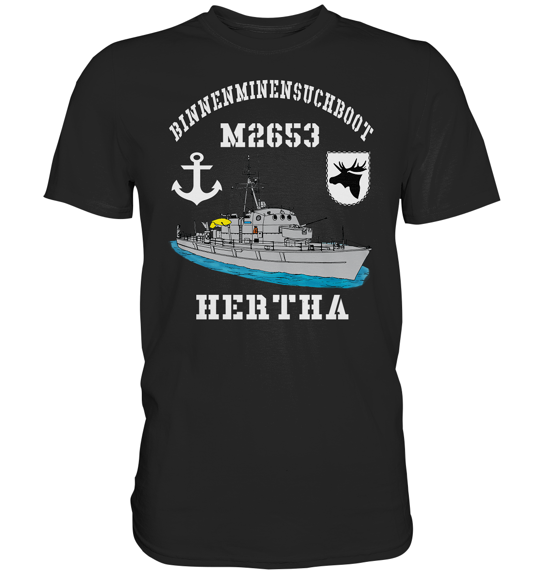 BIMI M2653 HERTHA 3.MSG Anker  - Premium Shirt