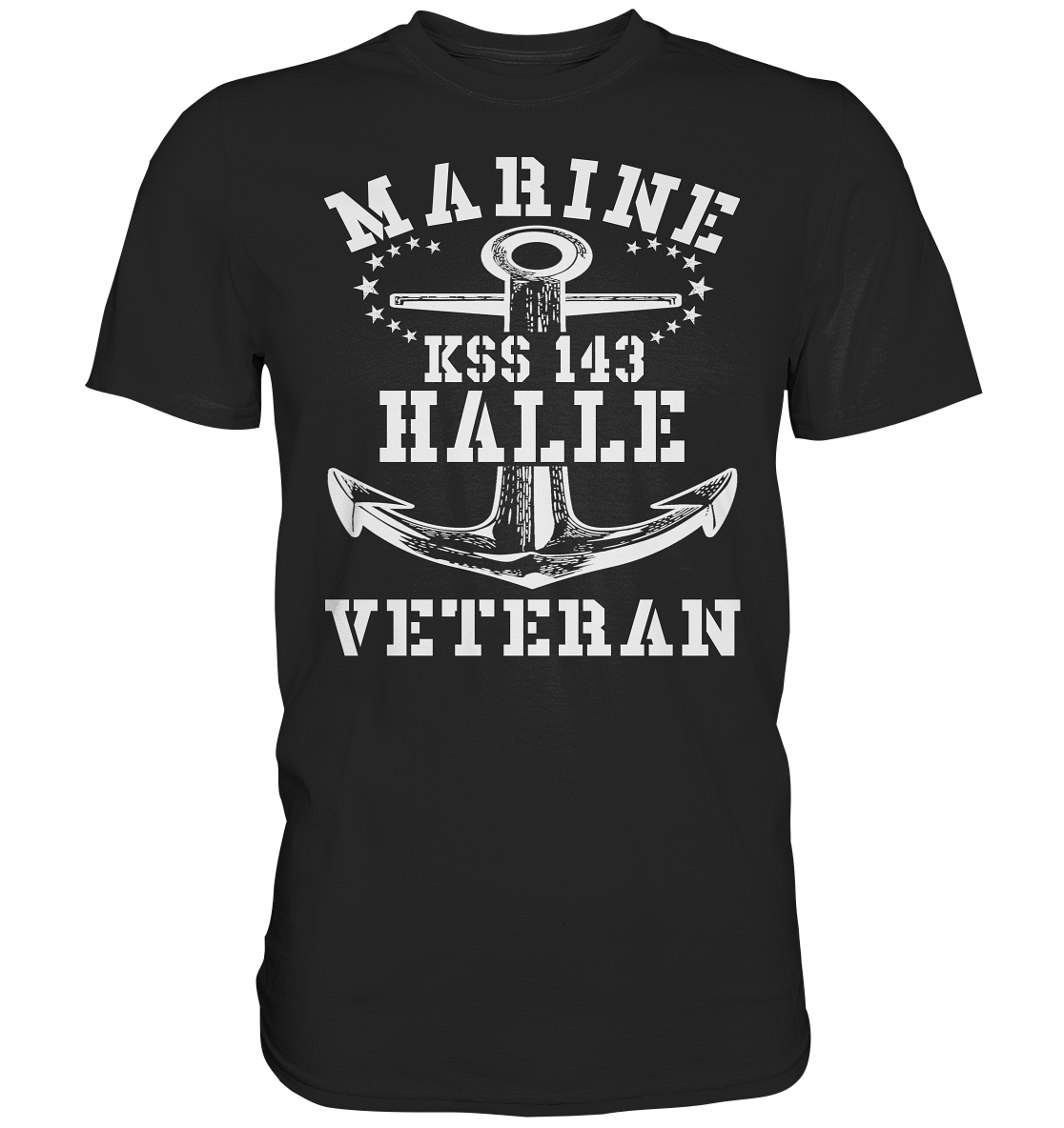 KSS 143 HALLE Marine Veteran - Premium Shirt