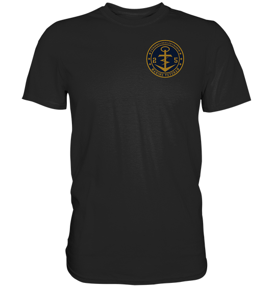 Marine Veteran 25er FERNMELDELEKTRONIK Brustlogo - Premium Shirt